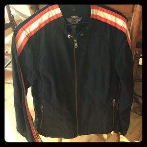 Harley Davidson jacket n hat